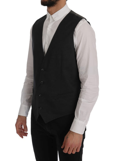Chaleco gris elegante