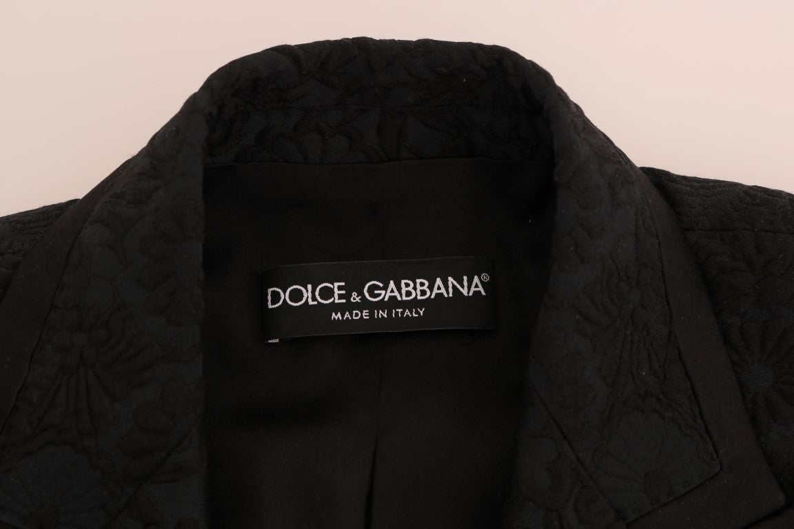 Chaqueta blazer de cristal con flores encantadas
