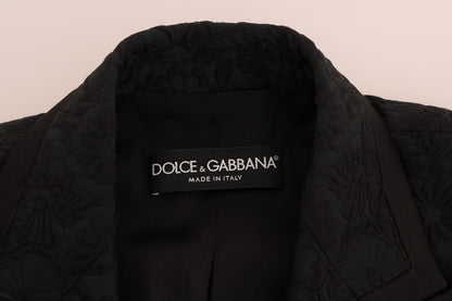 Chaqueta blazer de cristal con flores encantadas