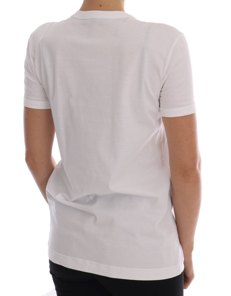 Camiseta de algodón con lentejuelas de cuento de hadas