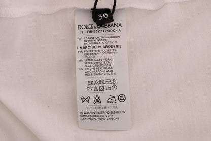 Camiseta de algodón con lentejuelas de cuento de hadas