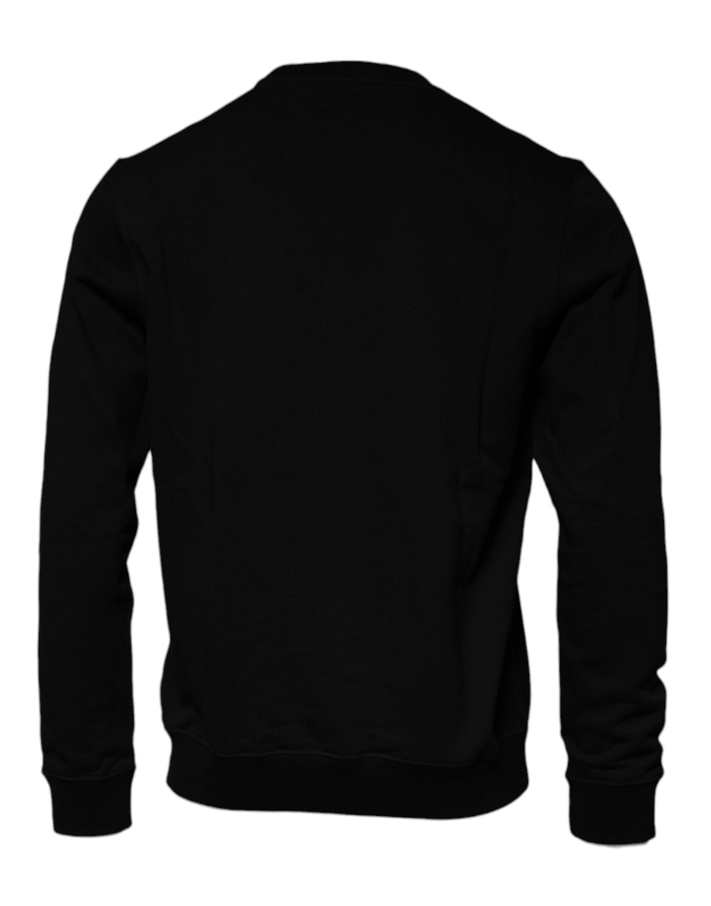 Sudadera con cuello redondo de polar Medusa negra para hombre