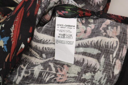 Camiseta polo con motivo de volcán siciliano