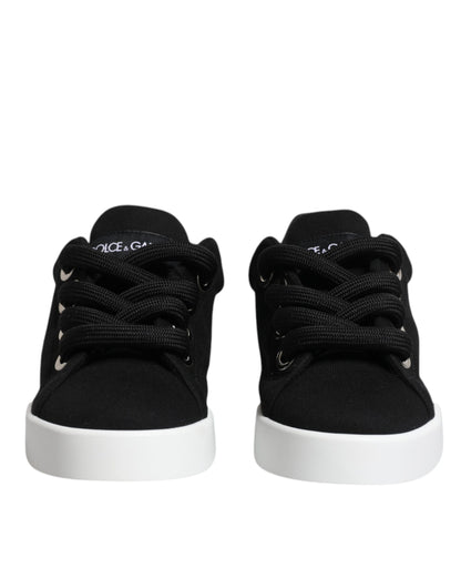 Zapatillas bajas negras Portofino