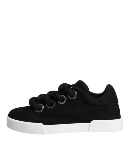 Zapatillas bajas negras Portofino