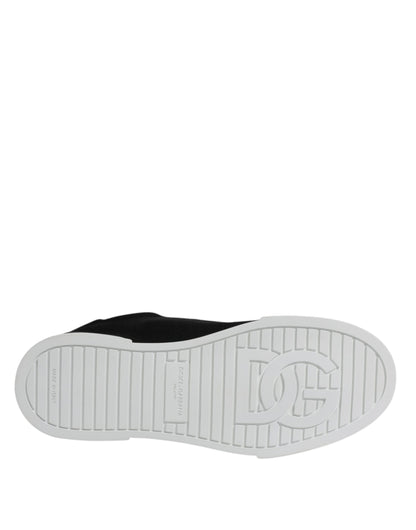 Zapatillas bajas negras Portofino