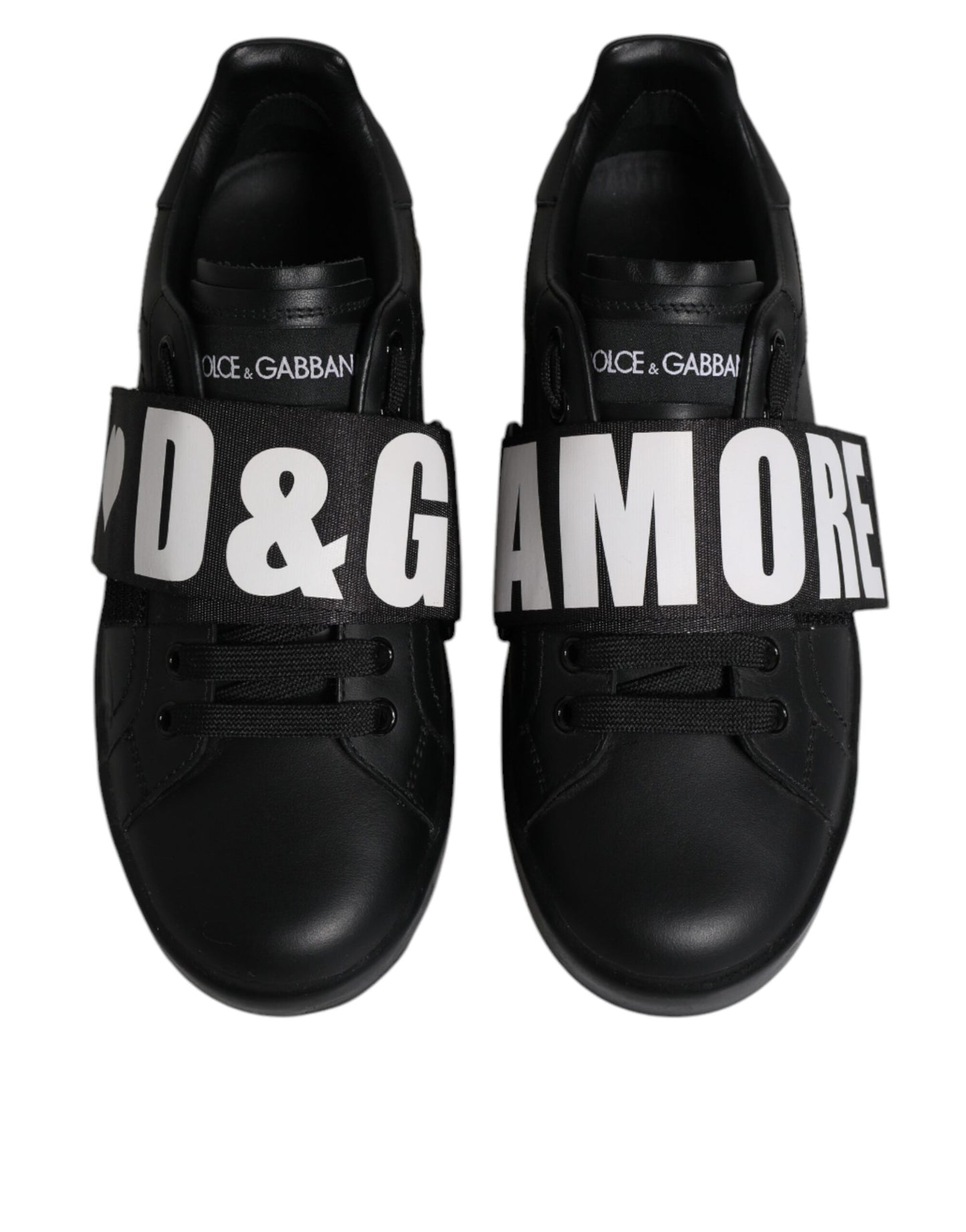 Zapatillas bajas negras D&amp;G AMORE