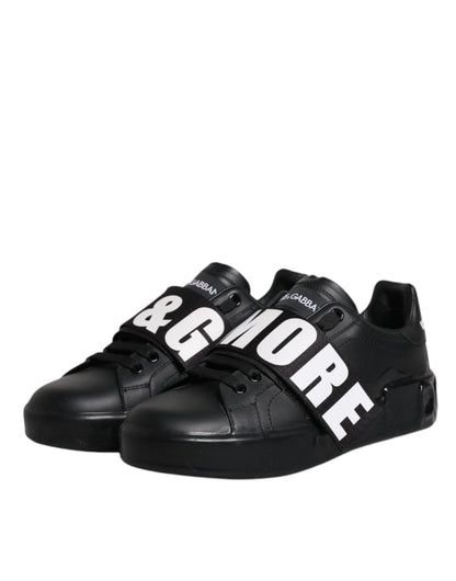 Zapatillas bajas negras D&amp;G AMORE