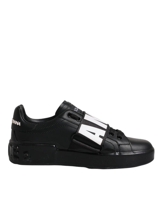 Zapatillas bajas negras D&amp;G AMORE
