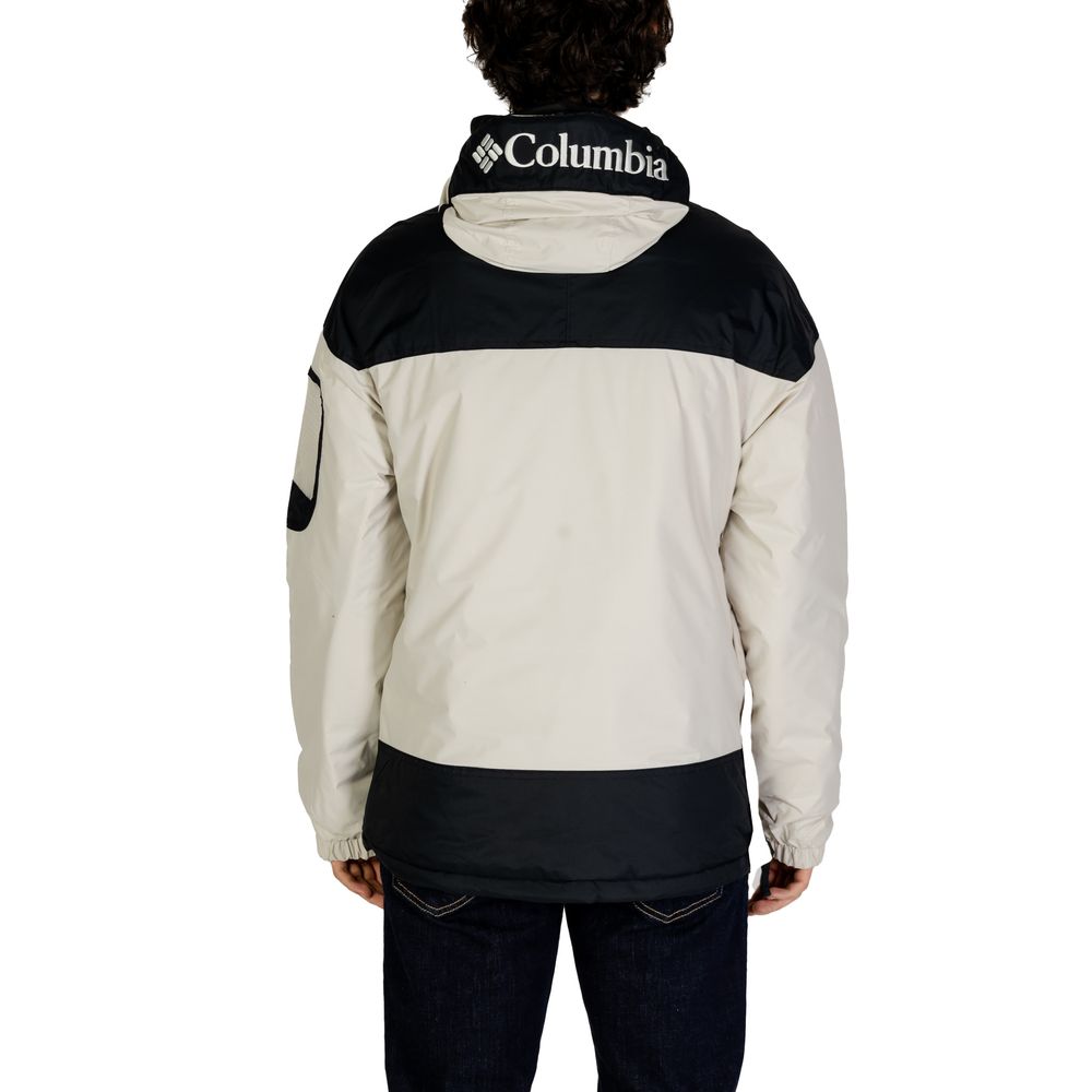 Chaqueta de nailon gris
