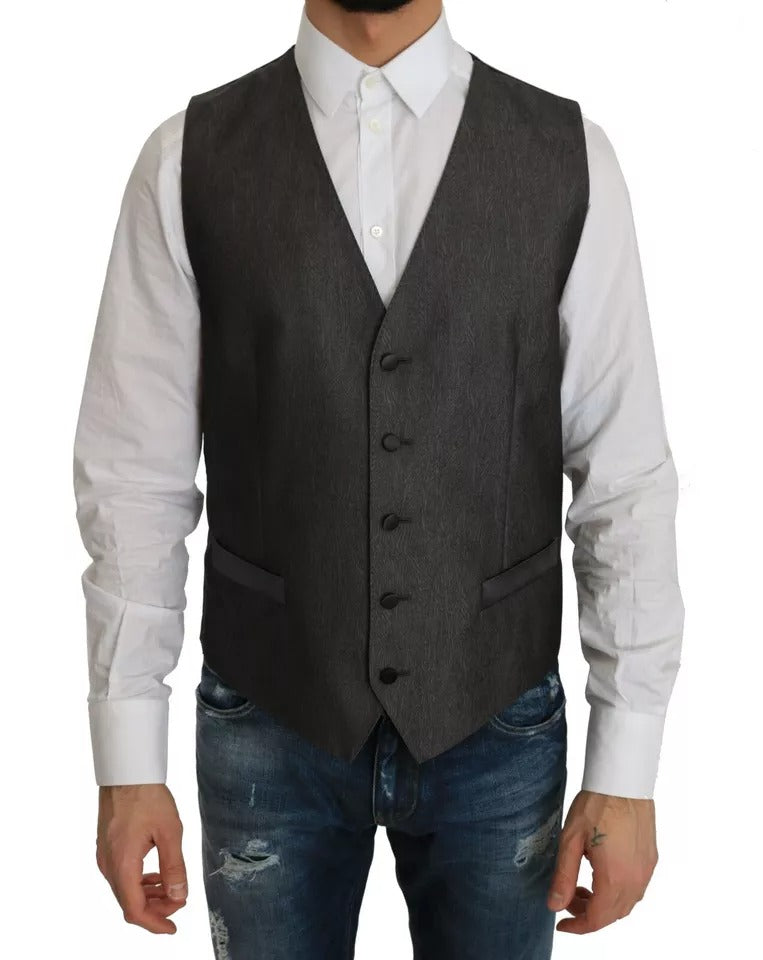 Chaleco y blazer de dos piezas MARTINI gris