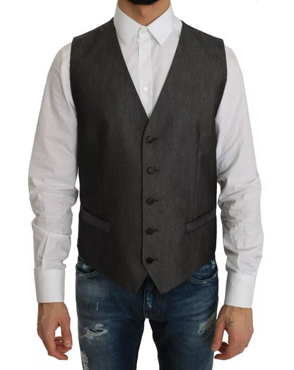 Chaleco y blazer de dos piezas MARTINI gris
