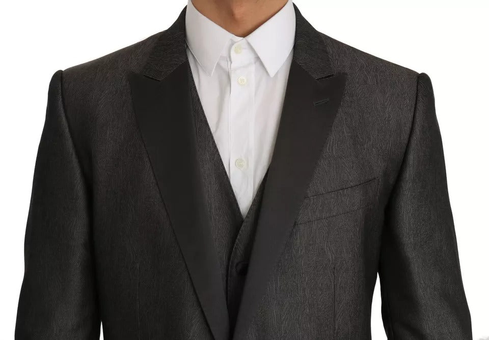 Chaleco y blazer de dos piezas MARTINI gris