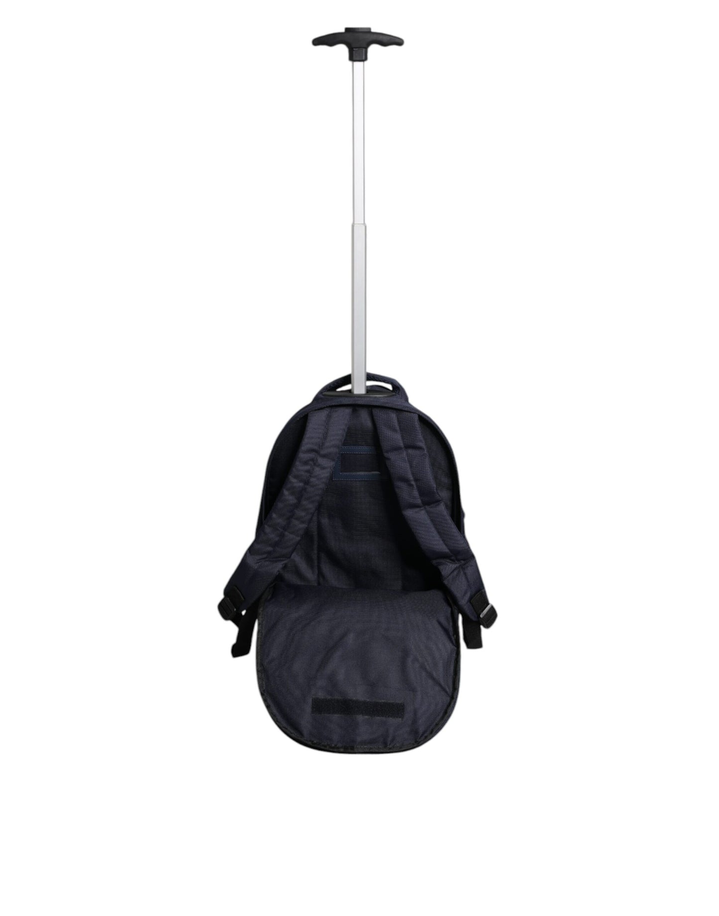 Mochila con ruedas para niños, de poliéster azul y rojo