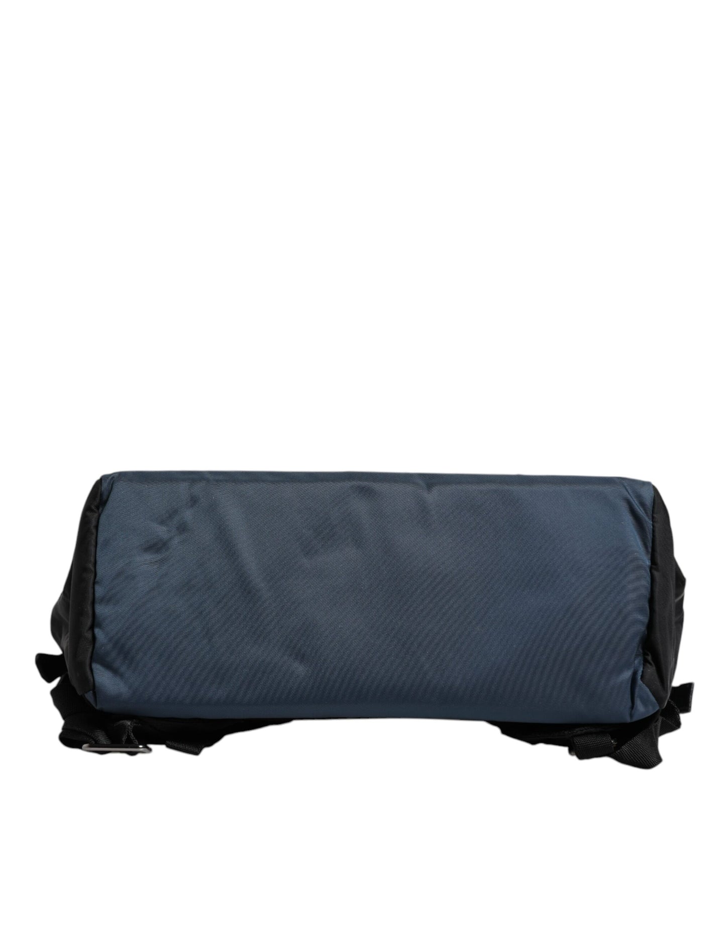 Mochila escolar de nailon negra con logotipo DG