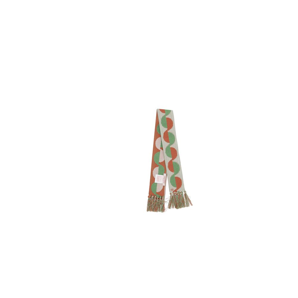 Geometric jacquard pattern Scarf