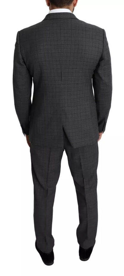 Traje formal MARTINI de 2 piezas de lana gris para hombre