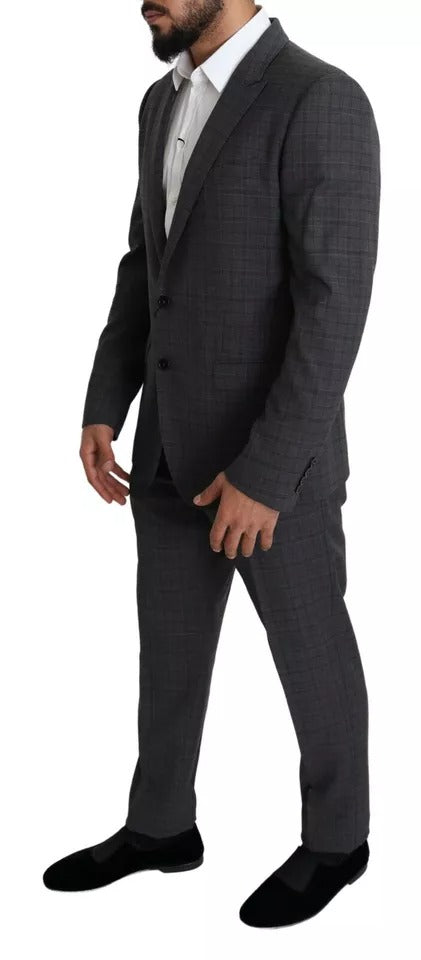 Traje formal MARTINI de 2 piezas de lana gris para hombre
