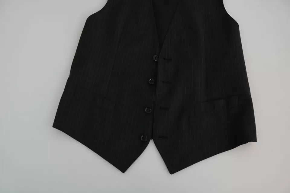 Chaleco de vestir formal para hombre, de color negro, para personal