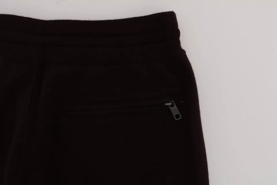 Pantalones deportivos de entrenamiento de cachemira morados