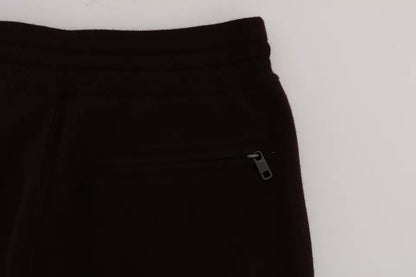 Pantalones deportivos de entrenamiento de cachemira morados