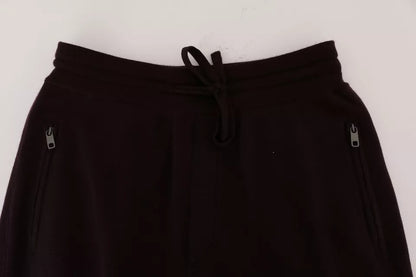 Pantalones deportivos de entrenamiento de cachemira morados