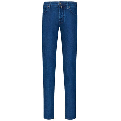 Vaqueros azules de algodón para hombre