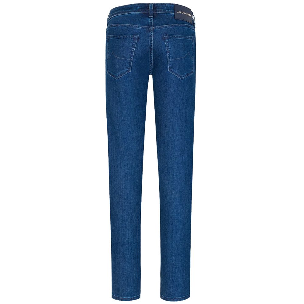 Vaqueros azules de algodón para hombre