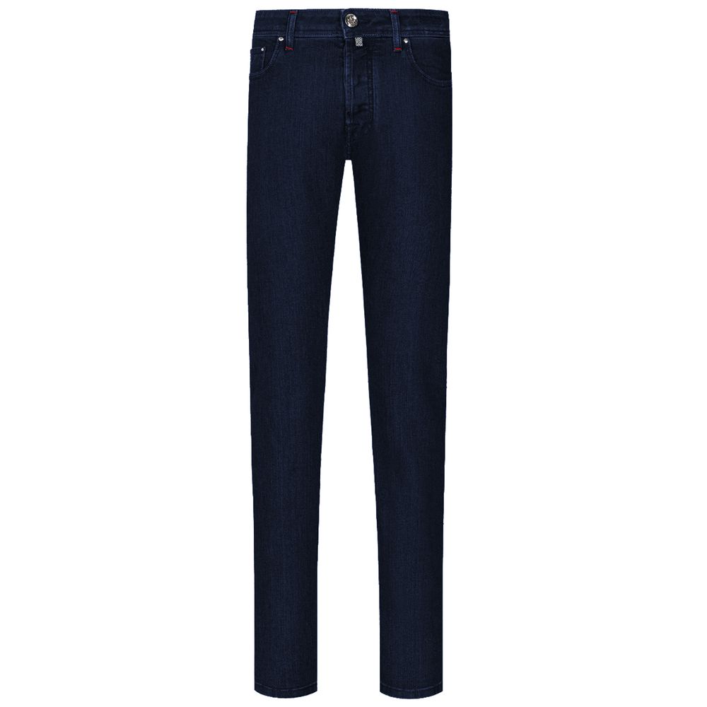 Vaqueros azules de algodón para hombre