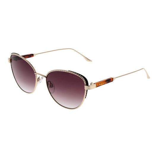 Gafas de sol doradas para mujer