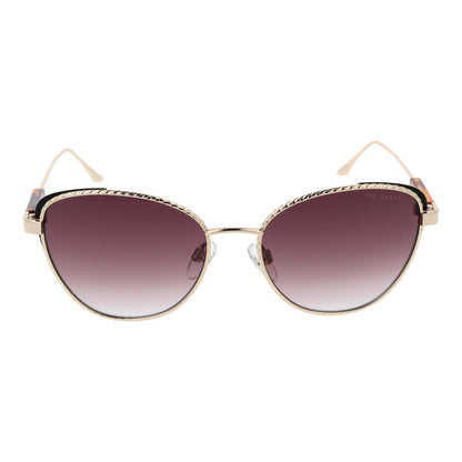 Gafas de sol doradas para mujer