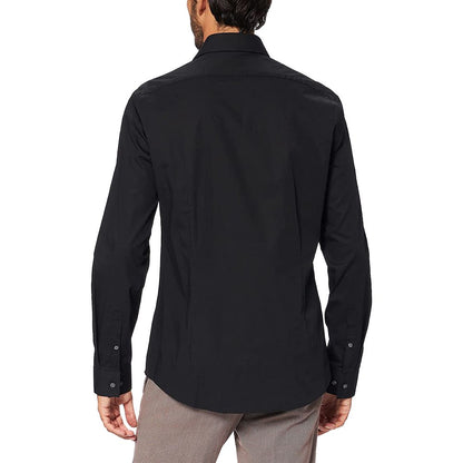 Camisa de algodón negra