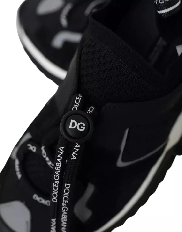 Zapatillas Sorrento para hombre con logo blanco y negro