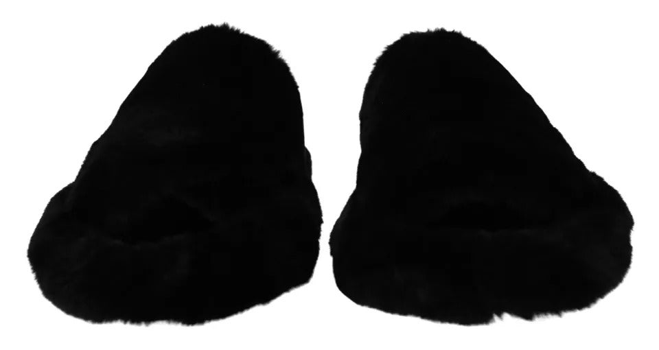 Sandalias planas de piel sintética de poliéster negro para hombre