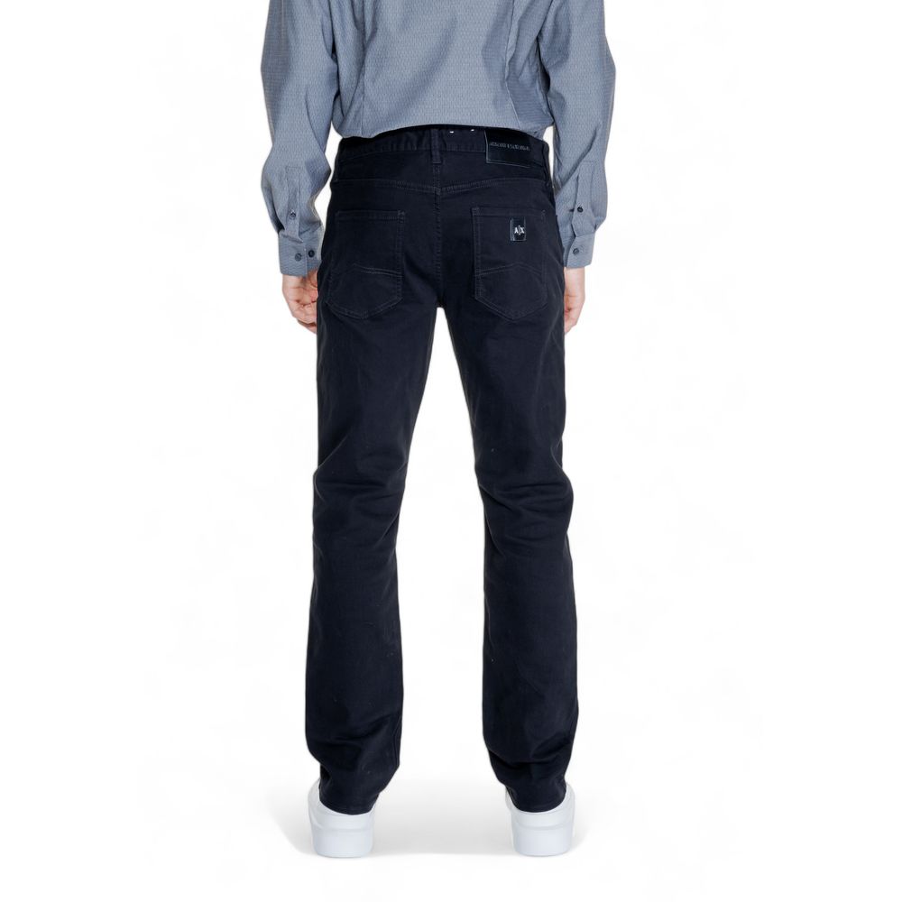 Vaqueros y pantalones de algodón negro