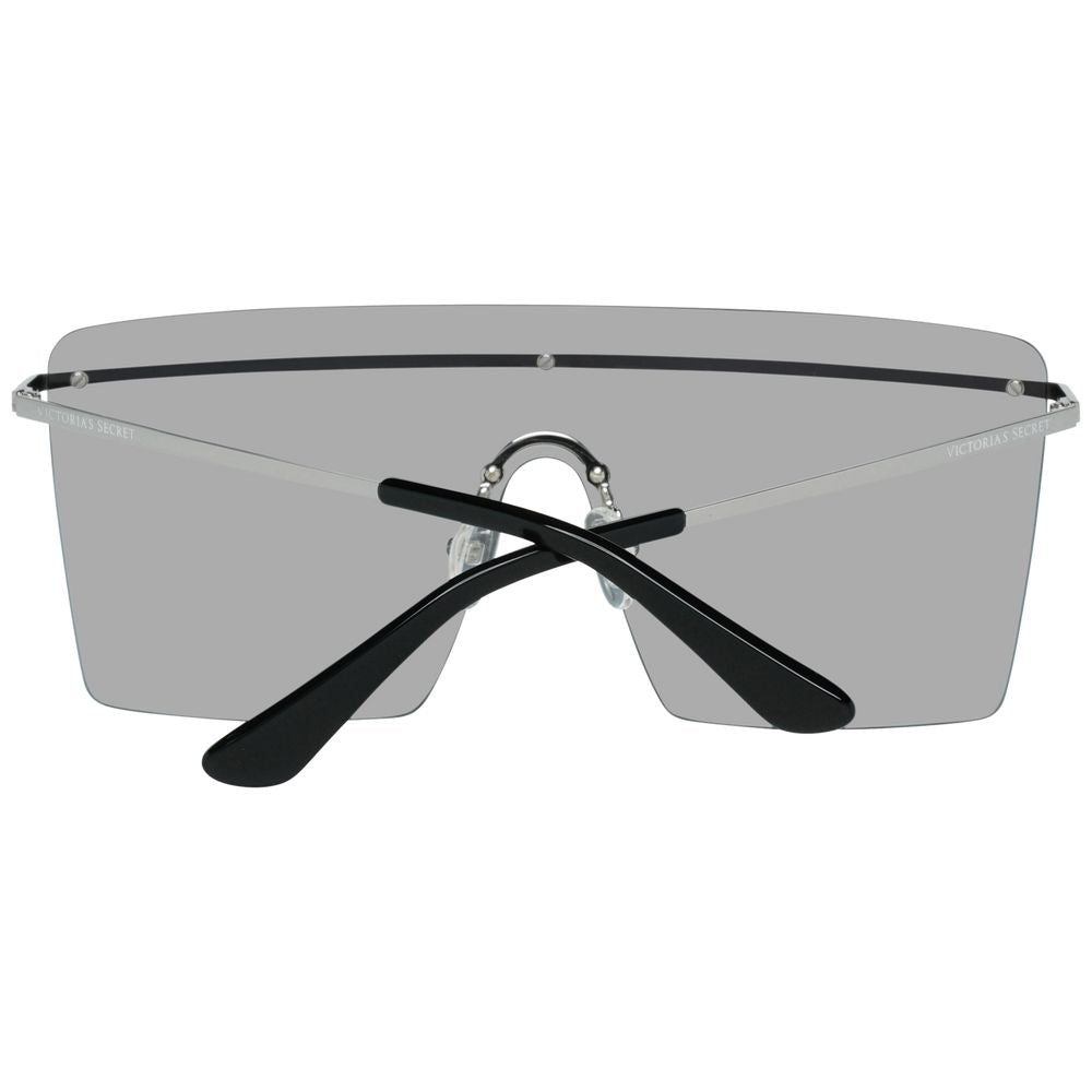 Gafas de sol de metal plateado