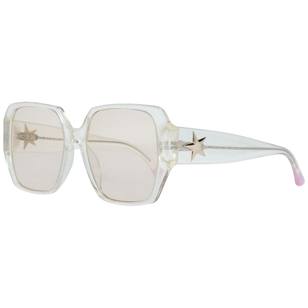 Gafas de sol de plástico transparente