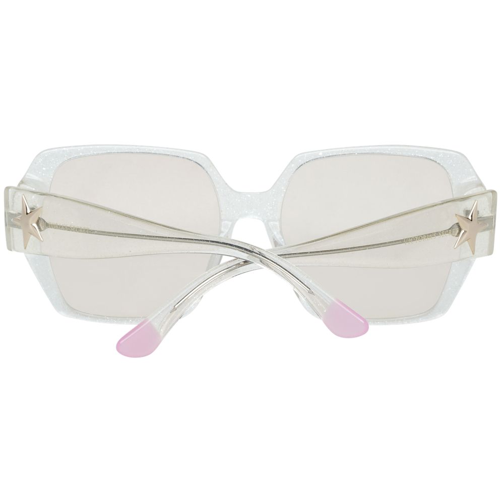 Gafas de sol de plástico transparente