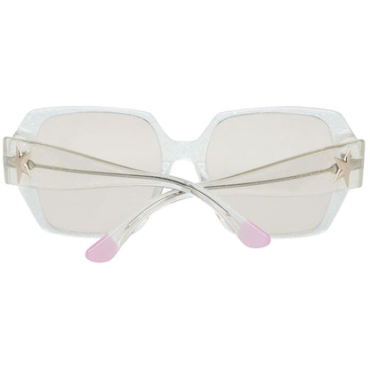 Gafas de sol de plástico transparente