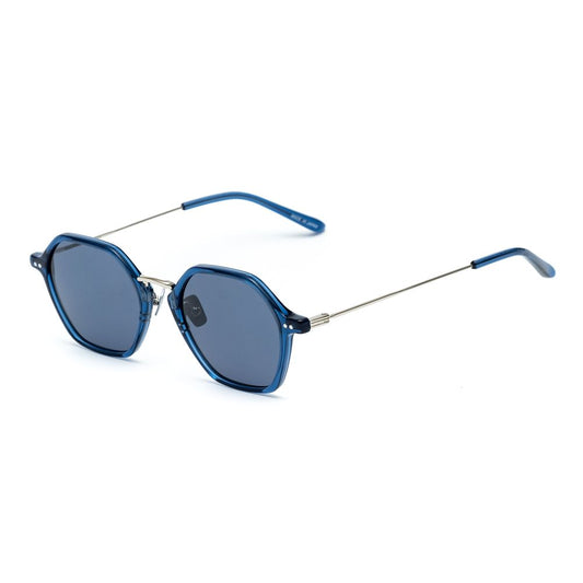 Gafas de sol de titanio azul