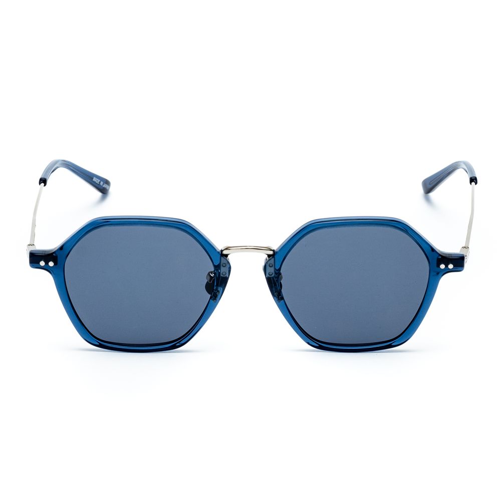 Gafas de sol de titanio azul