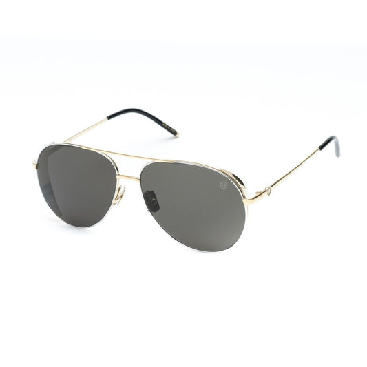 Gafas de sol de titanio dorado