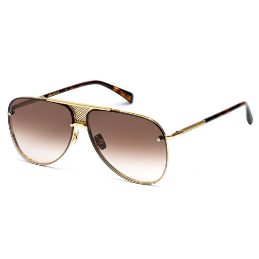 Gafas de sol de titanio dorado