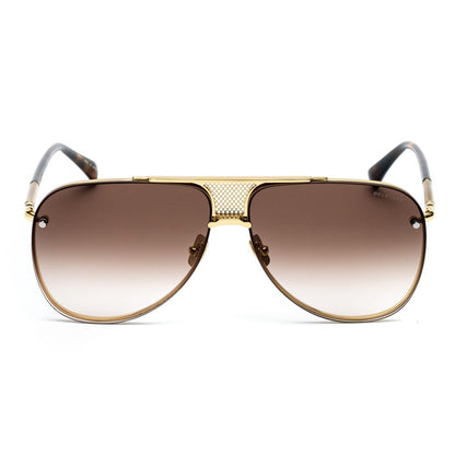 Gafas de sol de titanio dorado