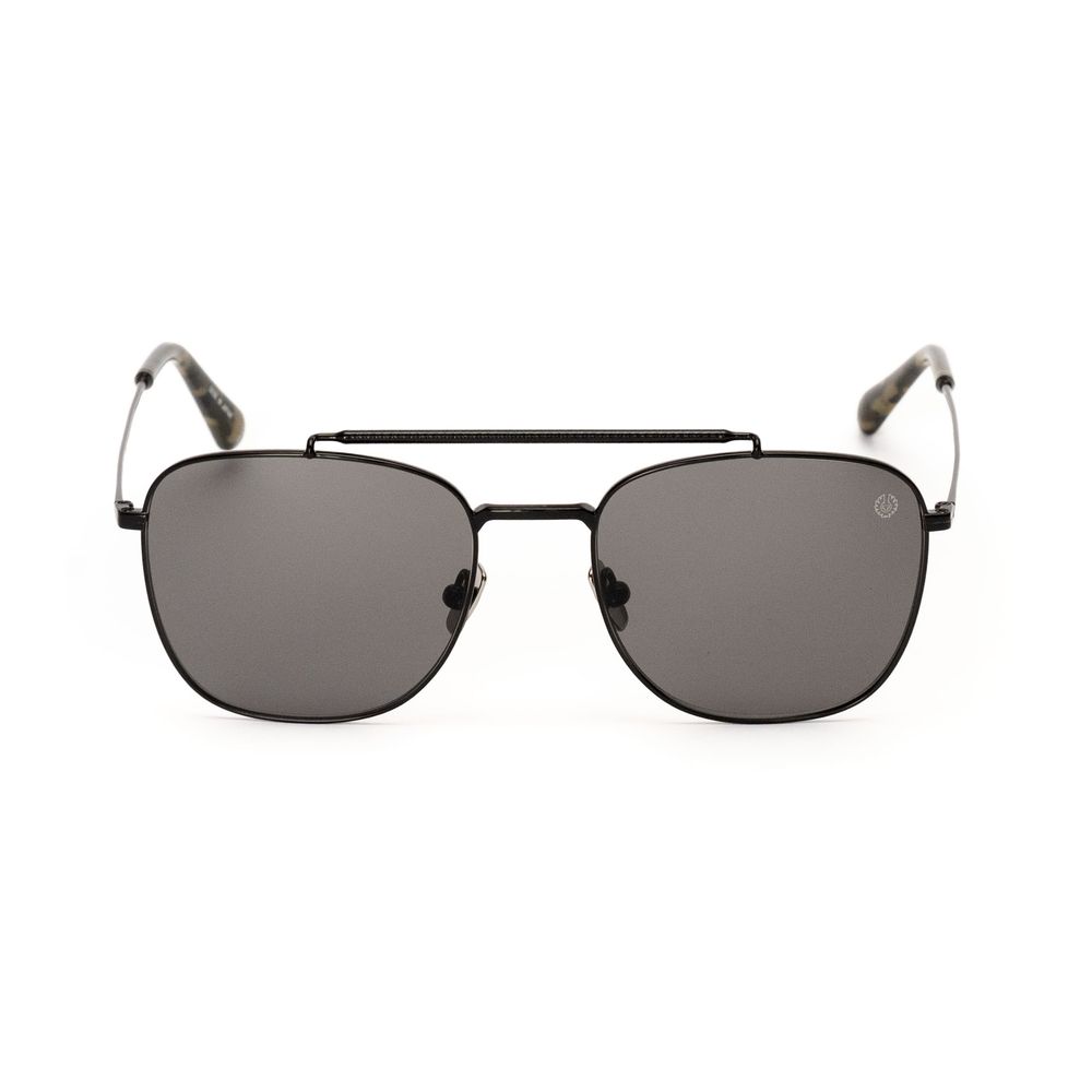 Gafas de sol de titanio negro
