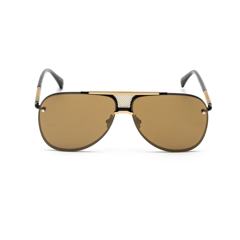 Gafas de sol de titanio negro