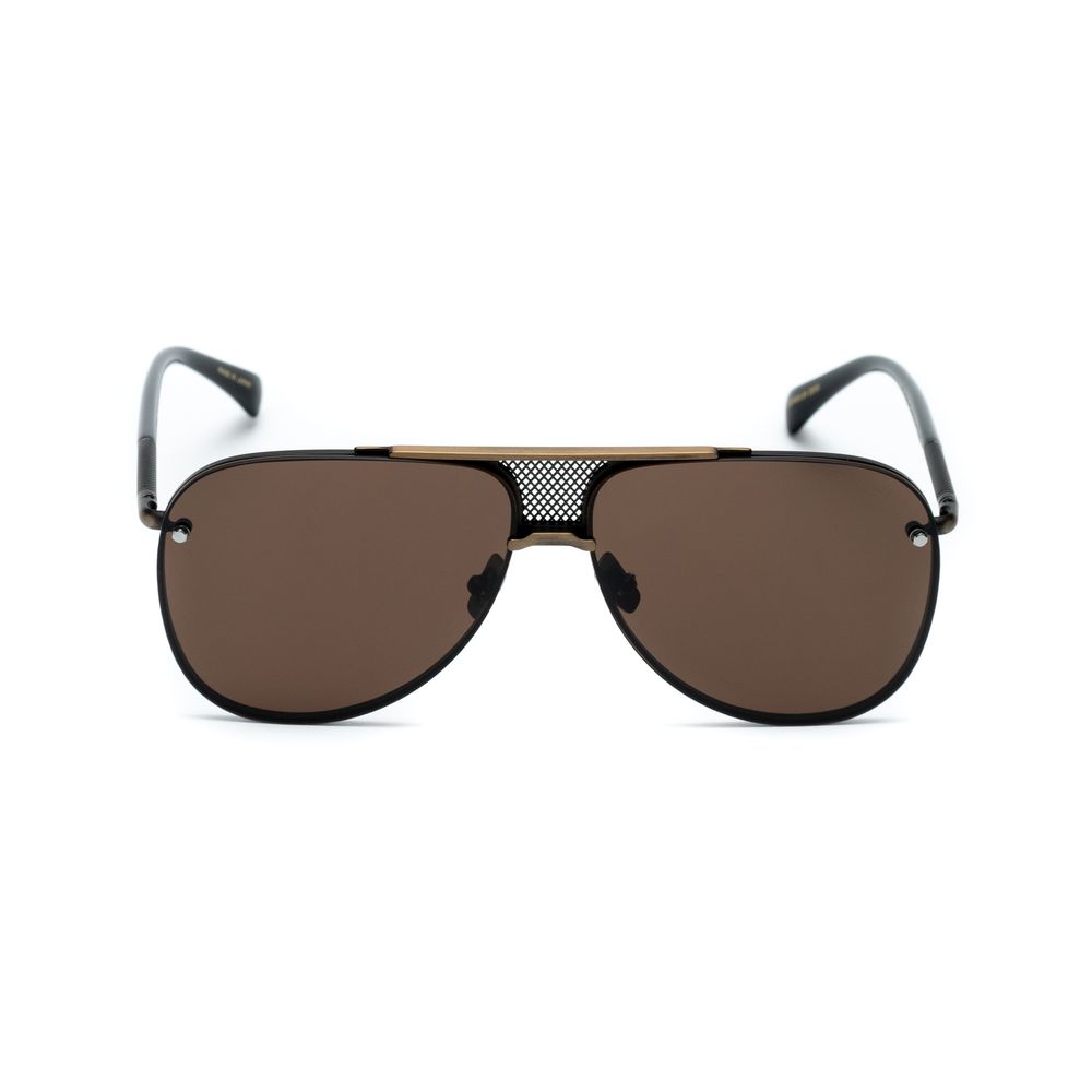 Gafas de sol de titanio marrón