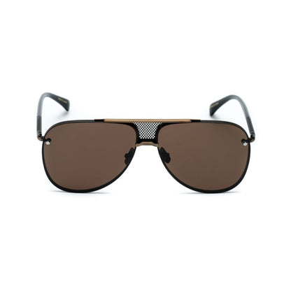 Gafas de sol de titanio marrón