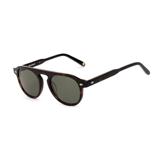 Gafas de sol de acetato marrón