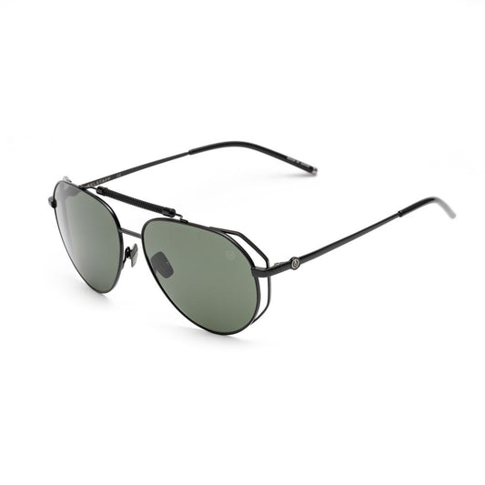 Gafas de sol de titanio negro